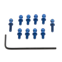 ###luminium Ballstuds, blue