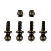 Ballstuds, 4.3x12.5 mm, long neck