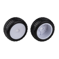 Reflex 14 Mini Pin Tires, Wide Wheels, mounted, white