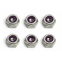 ###Locknut 10-32 aluminium