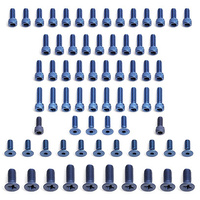 ###GT Blue Alloy Screw Set