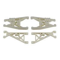 Front and Rear Suspension Arms, white