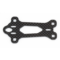 RC10F6 FT Adjustable Caster Top Plate, carbon fiber