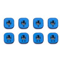 RC10F6 FT Camber Bushings, blue aluminum