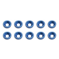 Blue Countersunk Washers