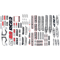 RC8.2 Decal Sheet