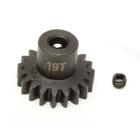 Steel Pinion Gear, 19T, Mod 1, 5 mm shaft