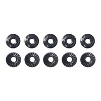 M4 Low Profile Serrated Steel Wheel Nuts