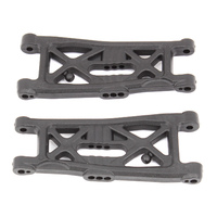 RC10B6 FT Front Suspension Arms, gull wing, carbon