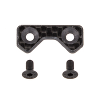 FT RC10 One-Piece Front Wing Button, carbon fiber