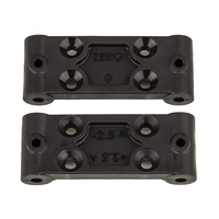 RC10B6.4 Front Bulkhead Set, 0 and 2.5 deg.