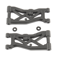 RC10B74 FT Front Suspension Arms, carbon