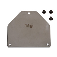RC10B7 FT Steel Servo Weight Plate, 16g