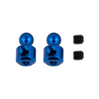 RC10B7 Anti-Roll Bar Hardware Set, blue aluminum