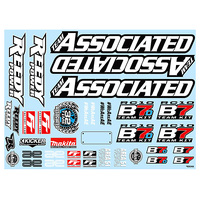 RC10B7 Decal Sheet