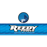 Reedy Power Cloth Banner, 96x24