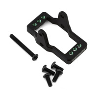 EcoPower CNC-Machined Aluminum Servo Mount for Traxxas TRX-4M (Black & Green)