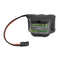 EcoPower 5-Cell NiMH 2/3A Hump Receiver Battery Pack (6.0V/1600mAh)