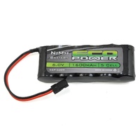 EcoPower 5-Cell NiMH Stick Receiver Battery Pack (6.0V/1600mAh)