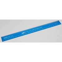 EXCEL 55779 EXCEL 12 INCH DELUXE SCALE MODEL REFERENCE RULER