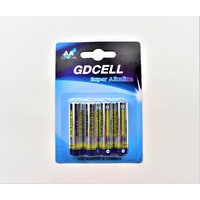 1.5V AA Alkaline Battery SOLD AS 4 per pack