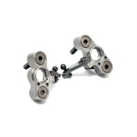 TT 2.0 CNC ALUM FRONT STEERING BLOCK SET