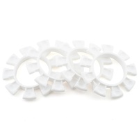 JConcepts - Satellite tire gluing rubber bands - white - fits 1/10th, SCT and 1/8th buggy