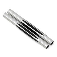 JConcepts - RC10 diamond wing tubes, black - 2pc. 