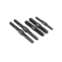 Mugen MBX-8 Fin Titanium turnbuckle set - black, 5pc. 