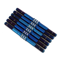 JConcepts - TLR, 22 5.0 3.5mm Fin turnbuckle kit - burnt blue, 6pc.