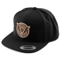 JConcepts Forward Pursuit 2022 Snapback Flatbill Hat (Black)