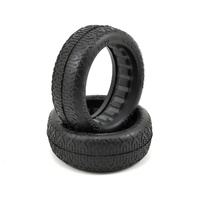 JConcepts Bar Flys 60mm 2WD Front Buggy Tires (2) (Black)