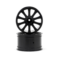 Rulux - 1/16th E-Revo wheel - 2.2" - (black) - 2pc. 