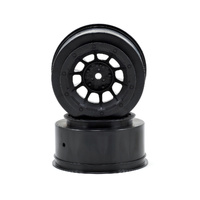 Hazard - Slash front wheel - (black) - 2pc.