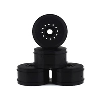 Cheetah 83mm speed-run wheel w/ 12 and 17mm hex adaptor, 4pc. (black) 