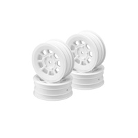 9 shot - B7 | B6.4 | YZ2 | XB2 | LD3, 2.2" front wheel (white) - 4pc