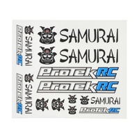 ProTek RC Samurai Sticker Sheet