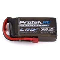 ProTek RC 3S 130C Low IR Si-Graphene + HV Shorty LiPo Battery (11.4V/4800mAh)