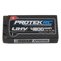 ProTek RC 2S 130C Low IR Si-Graphene + HV LCG Shorty LiPo Battery (7.6V/4800mAh) w/5mm Connectors (ROAR Approved)