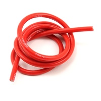 ProTek RC Silicone Hookup Wire (Red) (1 Meter) (10AWG)