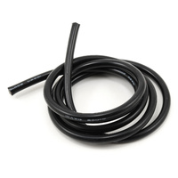 ProTek RC Silicone Hookup Wire (Black) (1 Meter) (10AWG)