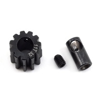 ProTek RC Steel 32P Pinion Gear w/3.17mm Reducer Sleeve (Mod .8) (5mm Bore) (11T)