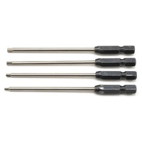 ProTek RC "TruTorque" Metric 1/4" Power Drill Tip Set (4) (1.5, 2.0, 2.5, 3.0mm)