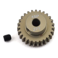 ProTek RC 48P Lightweight Hard Anodized Aluminum Pinion Gear (3.17mm Bore) (27T)