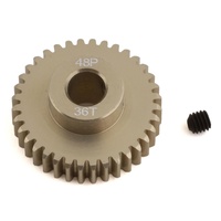 ProTek RC 48P Lightweight Hard Anodized Aluminum Pinion Gear (5.0mm Bore) (36T)