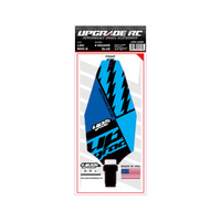 UpGrade RC Chassis Protector for Losi® Mini-B (4 Square Blue) (1)