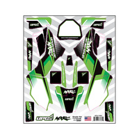 Graphic Set for Losi Promoto MX (Exude) (Green)