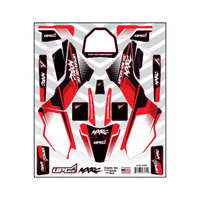 Graphic Set for Losi Promoto MX (Exude) (Red)