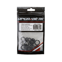 UpGrade RC "Black Lightning" Rubber Sealed Bearing Kit for Traxxas Slash 4X4