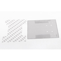 Diamond Plate Rear Bed for RC4WD TF2 LWB Toyota LC70